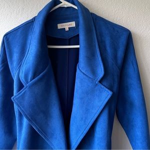 Solitaire Duster: Women’s Cobalt Blue. Size L